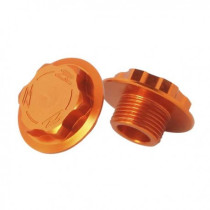 Vis centrale de té ZETA M20 x 27-P1.5 L11.5 Orange