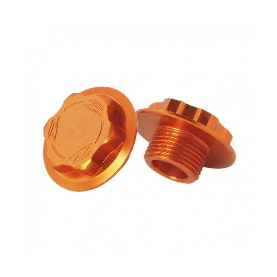 Vis centrale de té ZETA M20 x 27-P1.5 L11.5 Orange