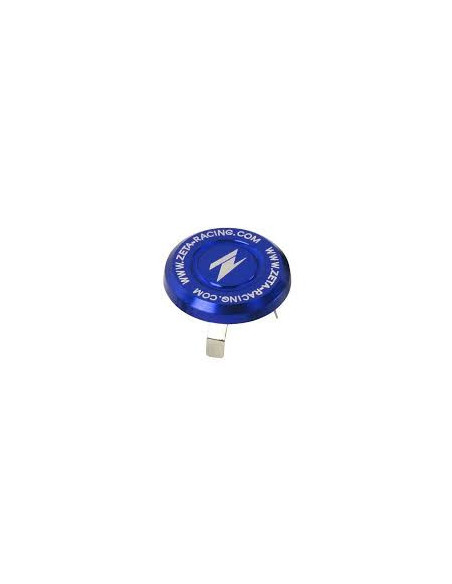 Bouchon de té de fourche ZETA 13-17,5mm Bleu