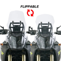 Bulle double position ZETA Yamaha Ténéré T7 2018-2023 2