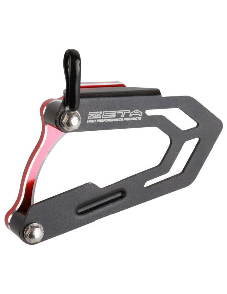 Protection de pignon de sortie de boite ZETA rouge HONDA 450 CRF R 2017-2020