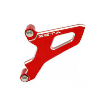Protection pignon ZETA Kawasaki 250 KXF 2004-16, Suzuki RMZ 2004-06 Rouge