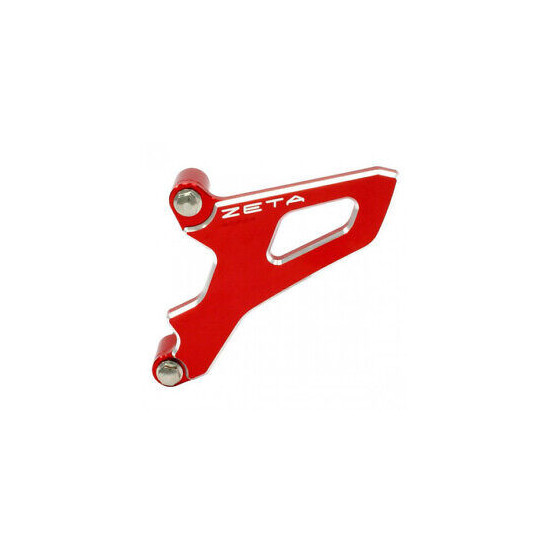 Protection pignon ZETA Kawasaki 250 KXF 2004-16, Suzuki RMZ 2004-06 Rouge