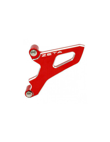 Protection pignon ZETA Kawasaki 250 KXF 2004-16, Suzuki RMZ 2004-06 Rouge