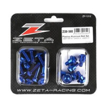 Kit vis ZETA pour plastiques Yamaha YZF 250/450 2014-2017 Bleu