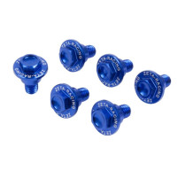 Vis de protections de fourche ZETA Suzuki 250/450 RMZ 2008-17, RMX 450 Z 2010-16 Bleu