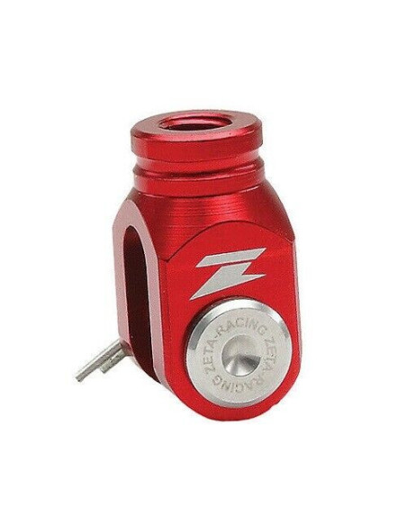 Chape de pédale de frein ZETA Honda CRF 150 R 2007-17, CR 125-250 R 2002-07, CRF 450 R 2002-17, CRF 450 RX 2017 Rouge