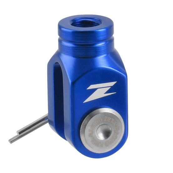 Chape de pédale de frein ZETA Yamaha 80/85 YZ, 350/660/700 Raptor, 250 XT/XG, Tricker Bleu