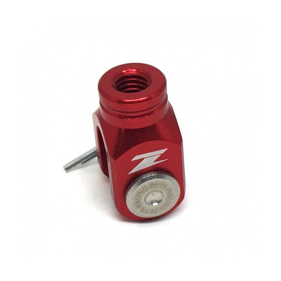 Chape de pédale de frein ZETA Kawasaki KX 65/125/250, KXF 250/450, KLX 450, KFX 450, Suzuki RMZ 250 Rouge