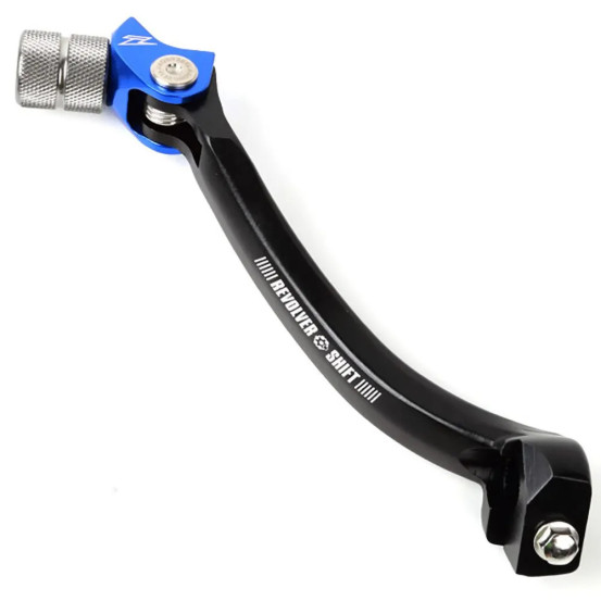 Sélecteur de vitesse ZETA Revolver Yamaha WRF 250 2015-16, 250 YZ F 2015-17 Bleu