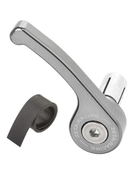 Tire axe universel ZETA de roue motocross enduro gris diamètre de 12.5mm à 26mm