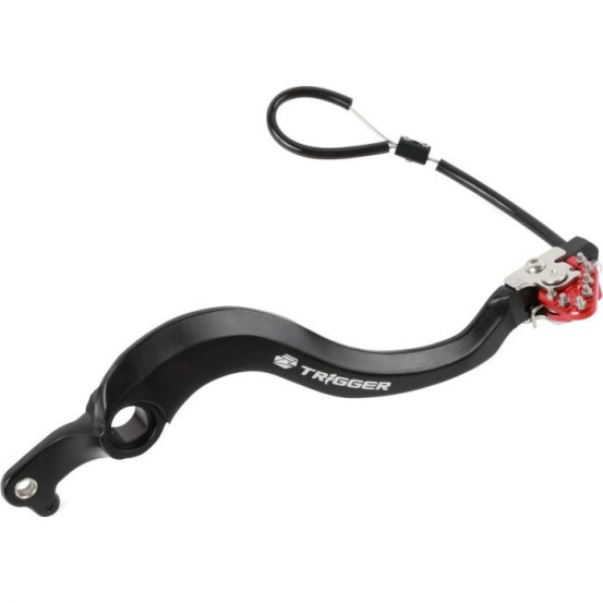 Pédale de frein ZETA Trigger Honda CRF 250 2004-18, 450 R 2005-18, 450 RX 2017-18 Rouge