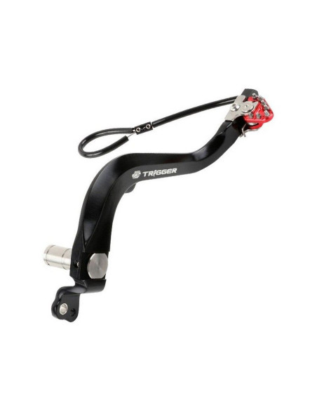 Pédale de frein ZETA Trigger CRF Honda 250 L/M 2012-17, CRF 250 Rally 2017 Rouge