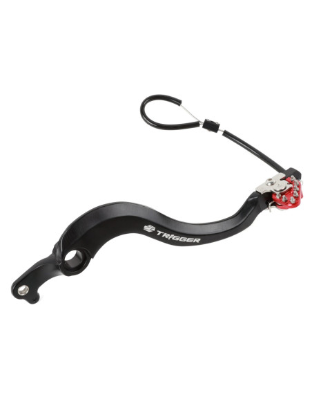Pédale de frein ZETA Trigger Kawasaki KX 250 F 2006-17 Rouge