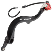 Pédale de frein ZETA Trigger Kawasaki KX 250 F 2016-17 Rouge