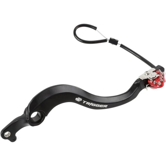 Pédale de frein ZETA Trigger Suzuki 250 RMZ 2013-2017 Rouge