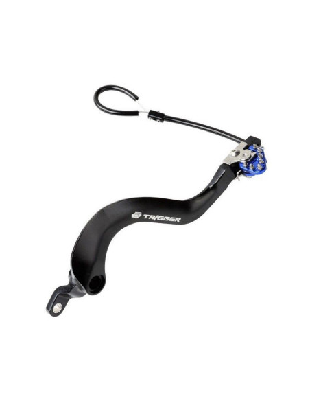 Pédale de frein ZETA Trigger Yamaha YZ 250 F 2010-17, WR 250 F 2015-17 Bleu