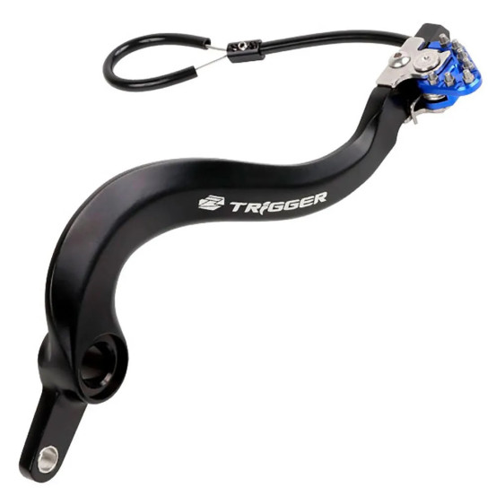 Pédale de frein ZETA Trigger 450 YZF 2010-17, WR 450 F 2012-17 Bleu