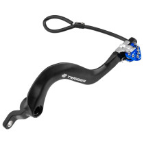 Pédale de frein ZETA Trigger Yamaha 250 WR R/X 2007-2017 Bleu