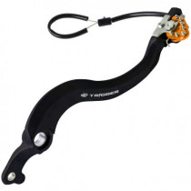 Pédale de frein ZETA Trigger KTM 125 EXC/SX, 150 SX, 250 EXC/SX/SXF/EX-F, 350 SXF/EXCF, 450 SXF/EXC, 500 EXC Orange