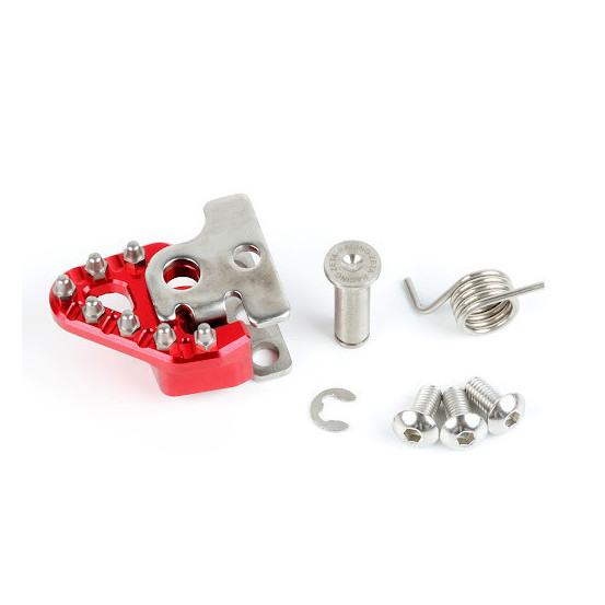 Embout de remplacement pour pédale de frein ZETA Trigger Rouge