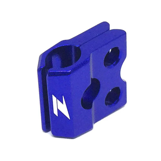 Fixation durite de frein ZETA Honda 125/250 CR 250/450 CRF R/X/RX, Yamaha YZ/YZF Bleu