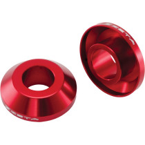 Entretoises de roue arrière ZETA Fast Kawasaki 125/250 KX, 250/450 KXF Rouge