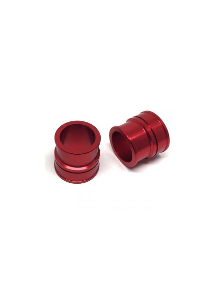 Entretoises de roue avant ZETA Suzuki RMZ 250 2007-17, RMZ 450 2005-12, RMX 450 Z 2010-15 rouge