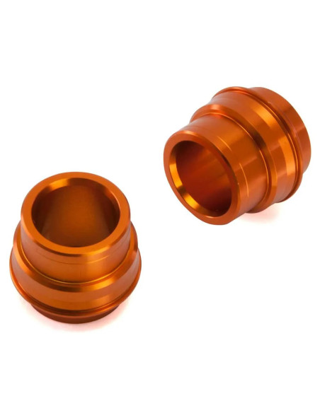 Entretoises de roue avant ZETA KTM 125-450 SX/SXF 2015-17, 125-500 EXC/EXCF 2016-17 Orange