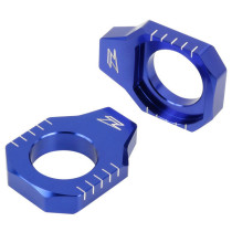 Tendeurs de chaine ZETA Yamaha 250 YZ-F 2009-2011, 450 YZF 2009 Bleu
