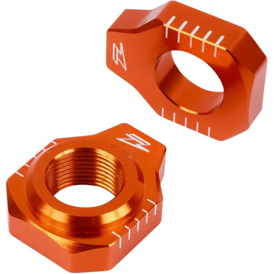 Tendeurs de chaine ZETA KTM 85 SX 2015-17, Freeride 250 2014-17, Freeride 350 2012-17 Orange