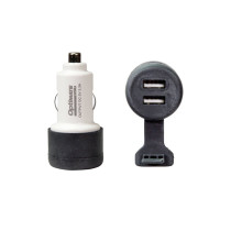 Chargeur double USB allume-cigare OPTIMATE O106