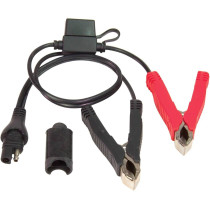 Pinces crocodiles avec fusible OPTIMATE O-14
