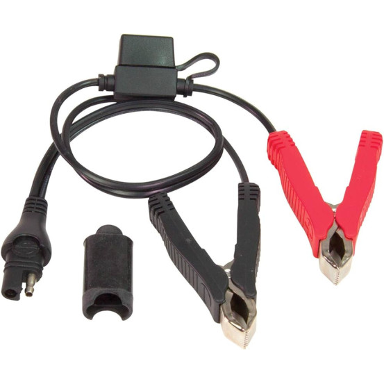 Pinces crocodiles avec fusible OPTIMATE O-14