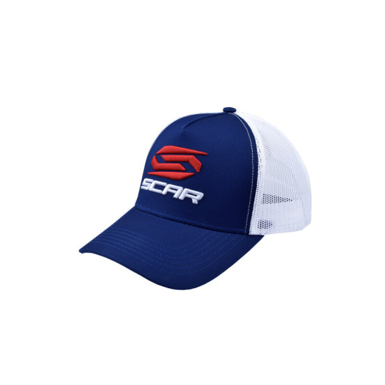 Casquette SCAR Bleu blanc