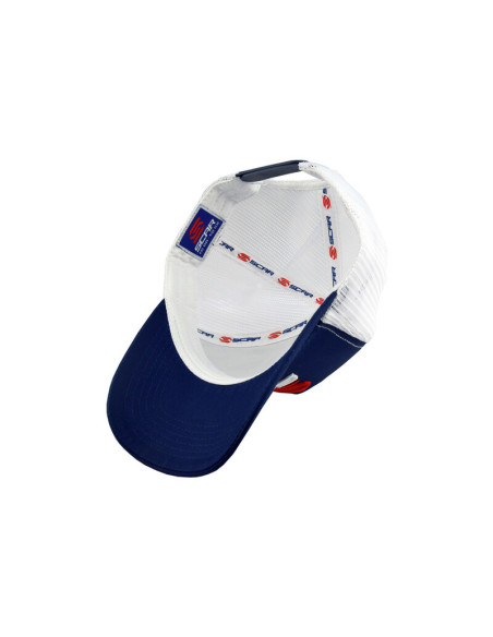 Casquette SCAR Bleu blanc