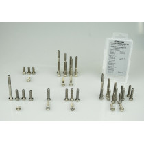 Kit 34 vis moteur titane SCAR Husqvarna 65 TC 2016-2020 KTM 65 SX 2009-2020