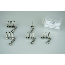 Kit vis train avant SCAR 18 vis titane Yamaha YZ 125-250 2022
