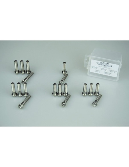 Kit vis train avant SCAR 18 vis titane Yamaha YZ 125-250 2022