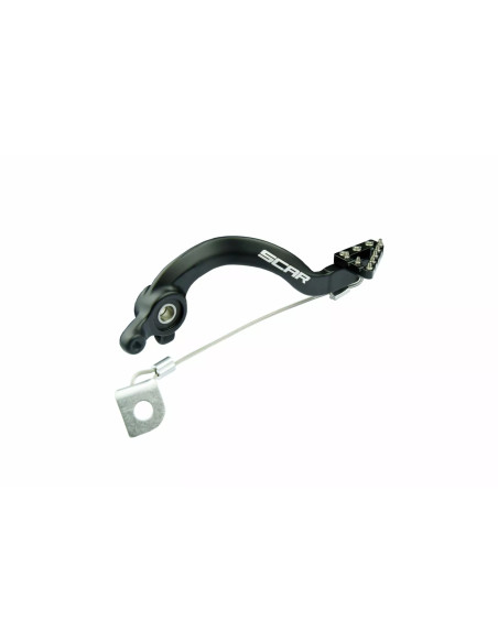 Pédale de frein SCAR Ktm 65 SX Husqvarna TC 65 Gas-Gas MC 65 Noir