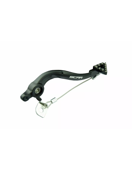 Pédale de frein SCAR Ktm SX FC 17-22 EXCF 17-23 Noir