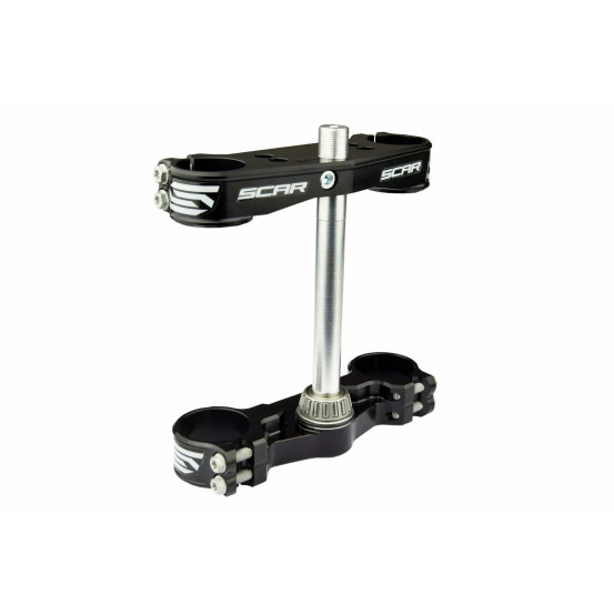 Té de fourche SCAR Ktm 65 SX 21-23 Husqvarna TC 65 21-23 Gas-Gas MC 65 21-23 Offset 22mm Noir