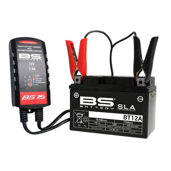 Chargeur de batterie BS 15 12V -1500mA
