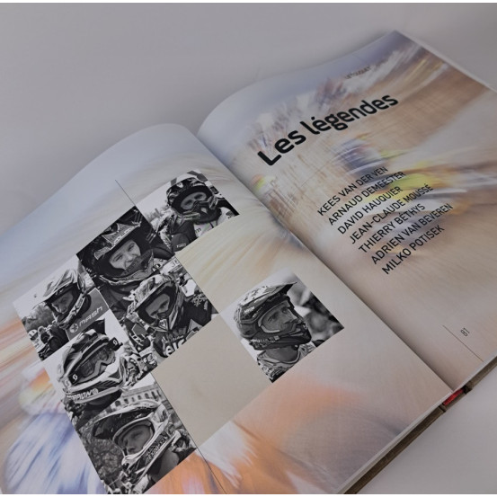 Livre Eric Poiret : Le Touquet 50 ans Les Héros de l'Enduro