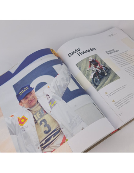 Livre Eric Poiret : Le Touquet 50 ans Les Héros de l'Enduro