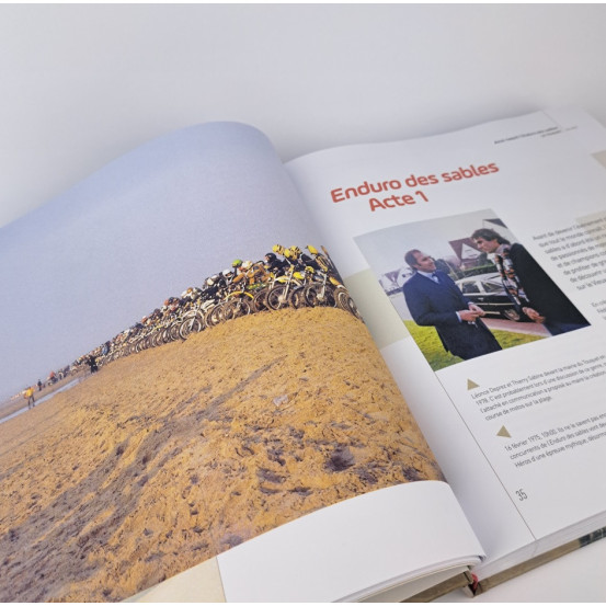 Livre Eric Poiret : Le Touquet 50 ans Les Héros de l'Enduro