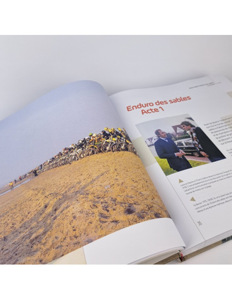 Livre Eric Poiret : Le Touquet 50 ans Les Héros de l'Enduro
