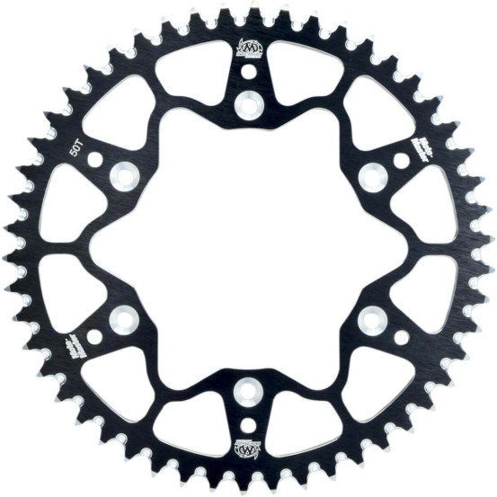 Couronne MOTO MASTER alu anti-boue - Pas 520 - Noir - SUZUKI RM RMZ DRZ