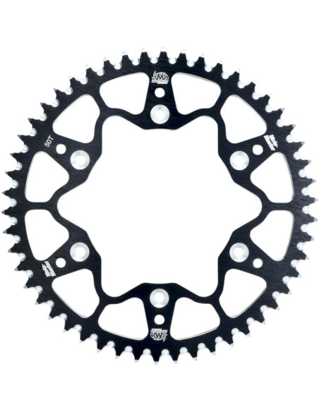 Couronne MOTO MASTER alu anti-boue - Pas 520 - Noir - SUZUKI RM RMZ DRZ