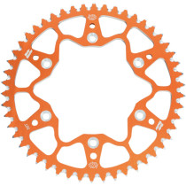 Couronne MOTO MASTER alu anti-boue - Pas 428 - Orange - HUSQVARNA KTM 85